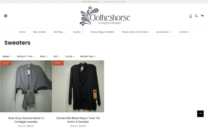 /collections/sweaters — Clotheshorse
