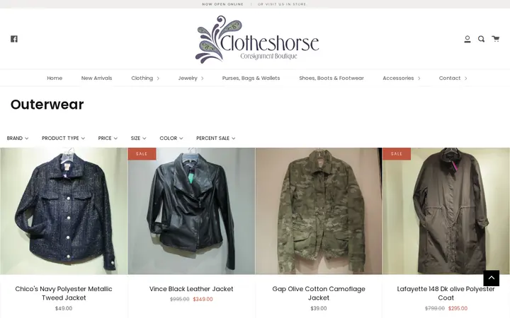 /collections/outerwear — Clotheshorse