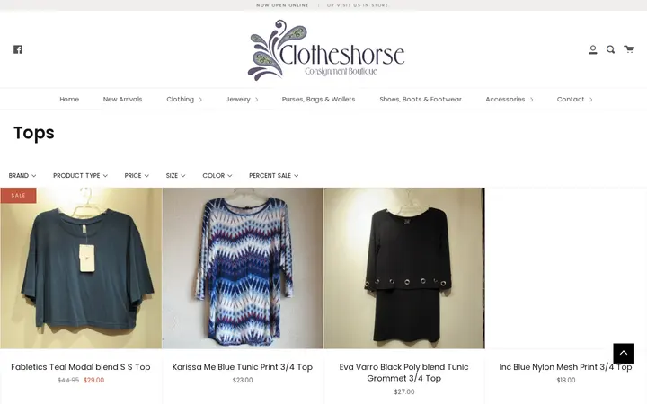 /collections/tops — Clotheshorse
