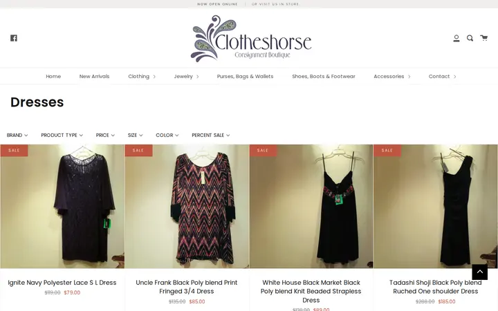 /collections/dresses — Clotheshorse