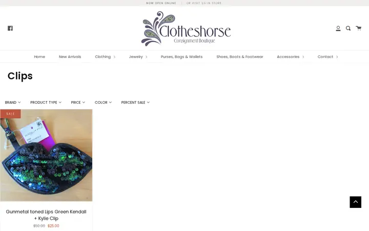 /collections/clips — Clotheshorse