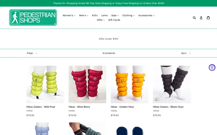 /collections/gifts-under-100 — Pedestrian Shops
