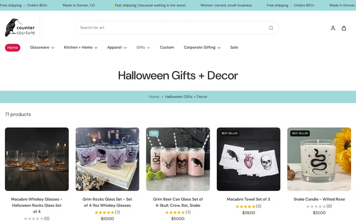 /collections/halloween — Counter Couture Inc.