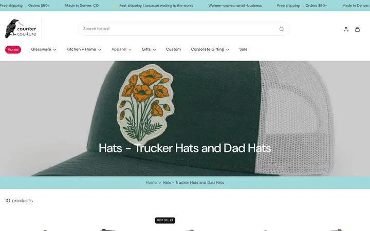/collections/hats — Counter Couture Inc.