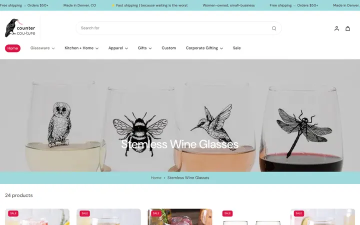 /collections/wine-glasses — Counter Couture Inc.