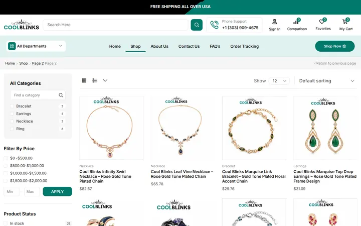 /shop/page/2 — Cool Blinks