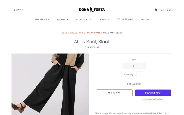 /collections/new-arrivals/products/atlas-pant-black — Dona Forta