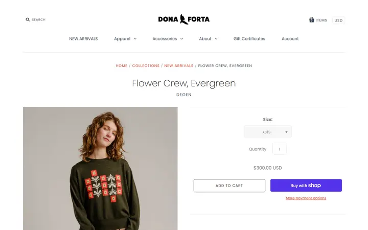 /collections/new-arrivals/products/flower-crew-evergreen — Dona Forta