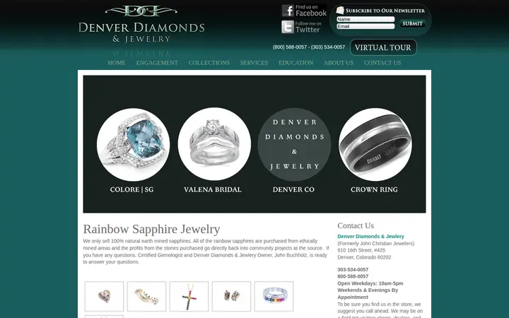 /jewelry-collections/rainbow-sapphire-jewelry — Denver Diamonds & Jewelry
