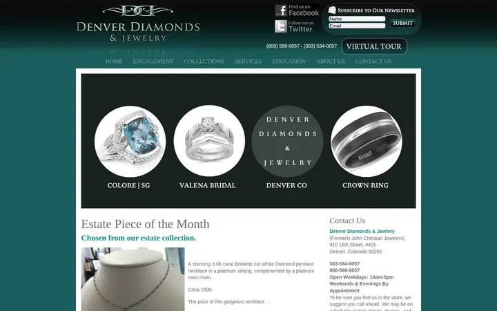 /jewelry-collections/estate-piece-of-the-month — Denver Diamonds & Jewelry