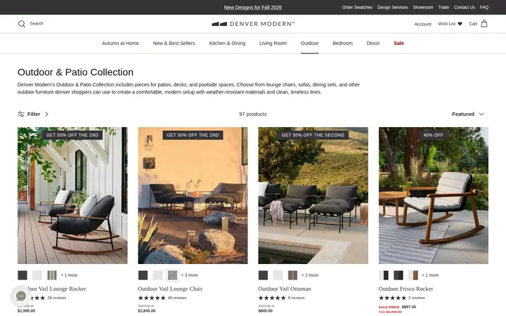 /collections/outdoor-patio-collection — Denver Modern Showroom