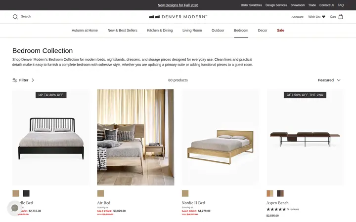 /collections/bedroom-collection — Denver Modern Showroom