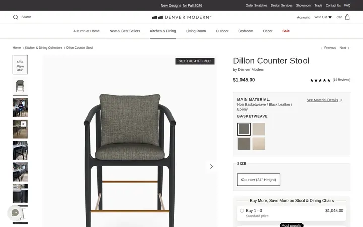 /collections/kitchen-collection/products/dillon-counter-stool — Denver Modern Showroom
