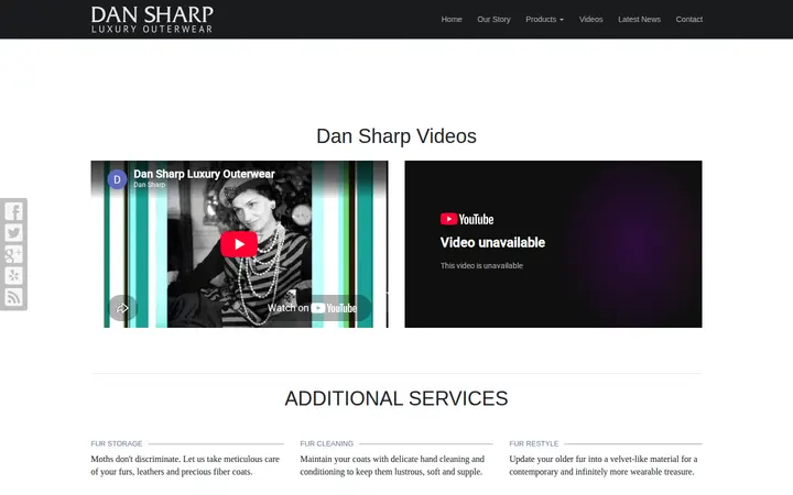/videos-dan-sharp — Dan Sharp Luxury Outerwear