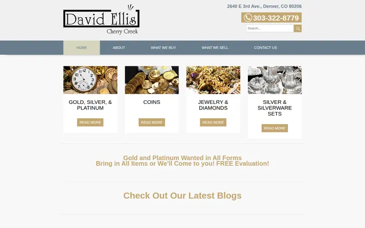 Website of David Ellis Cherry Creek