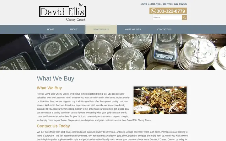 /what-we-buy — David Ellis Cherry Creek