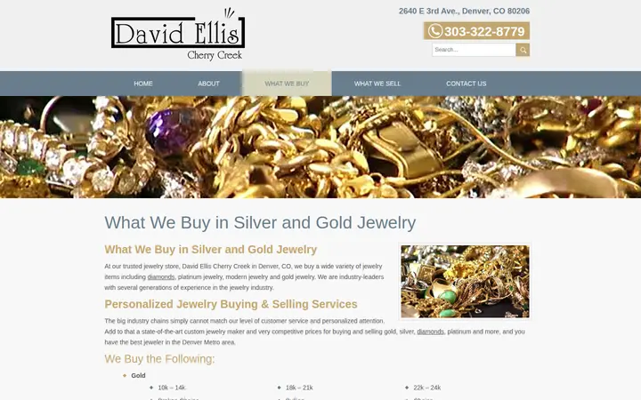 /gold-silver-jewelry — David Ellis Cherry Creek