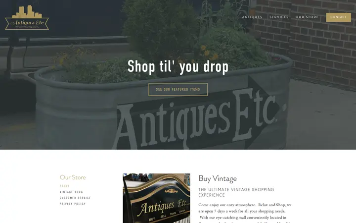 /store — Antiques Etc.
