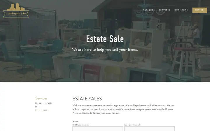 /estate-sale — Antiques Etc.