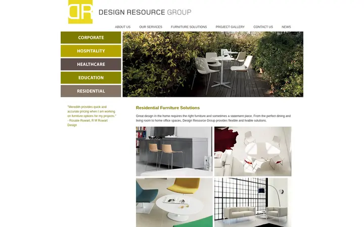 /furniture-solutions/residential — Design Resource Group, Inc
