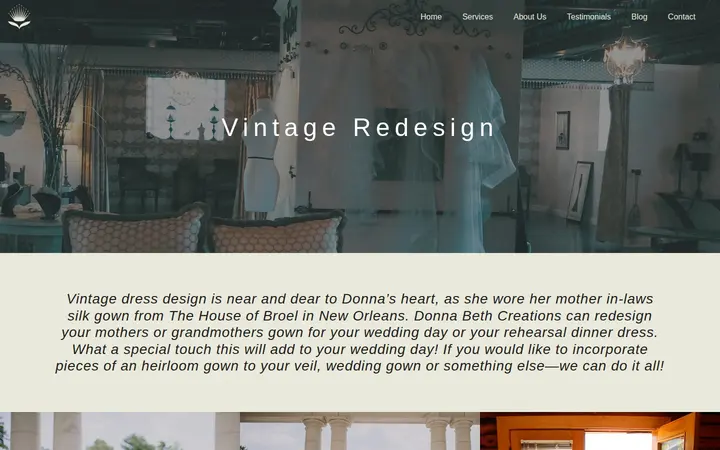/services/vintage — Donna Beth Creations