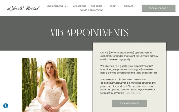 /vib — d'Anelli Bridal & Special Occasion