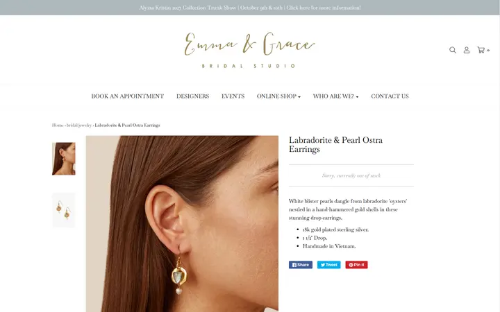 /collections/jewelry/products/moonstone-and-pearl-ostra-earrings-copy — Emma and Grace Bridal Studio Denver