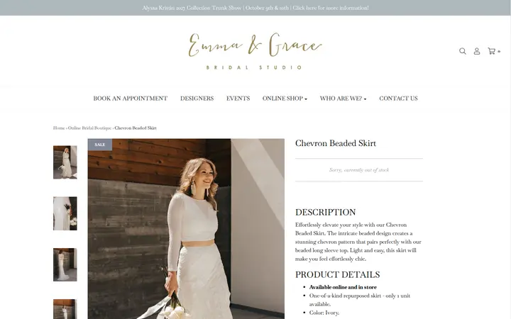 /collections/shop-all/products/chevron-beaded-skirt — Emma and Grace Bridal Studio Denver