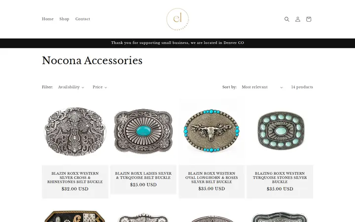 /collections/nocona-accessories — El Centenario Joyeria