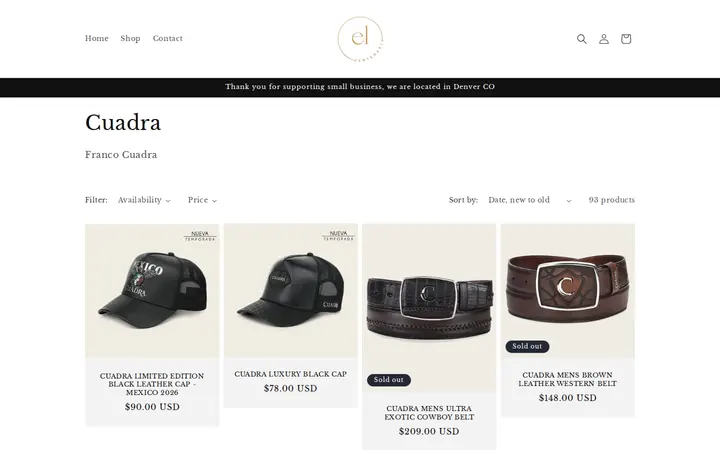 /collections/cuadra — El Centenario Joyeria
