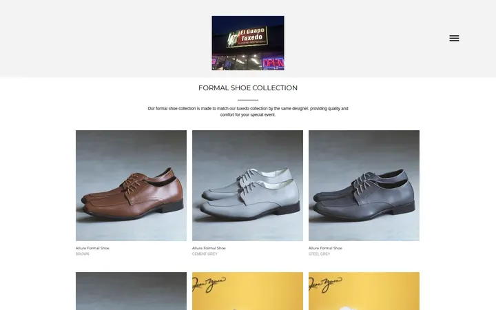 /formal-shoe-collection.html — El Guapo Tuxedo