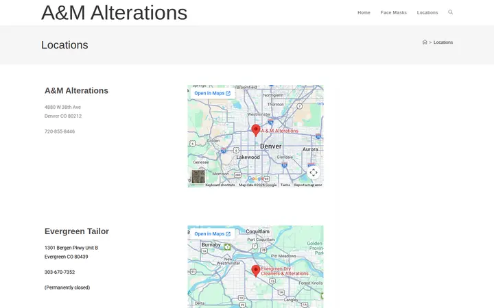 /locations — A & M Alterations