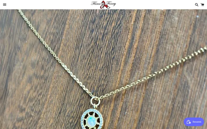 /collections/jewelry/products/spinning-my-wheels-necklace — Fierce and Foxxy Clothing