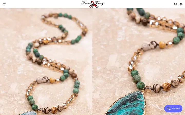 /collections/jewelry/products/in-venus-teardrop-necklace — Fierce and Foxxy Clothing