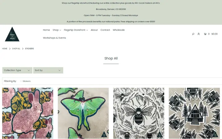 /collections/shop-all/stickers — Fern and Skye Gallery LLC