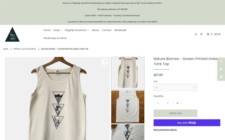 /collections/apparel/products/nature-biomes-screen-printed-unisex-tank-top — Fern and Skye Gallery LLC