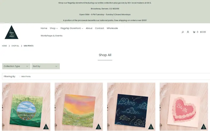 /collections/shop-all/mini-prints — Fern and Skye Gallery LLC