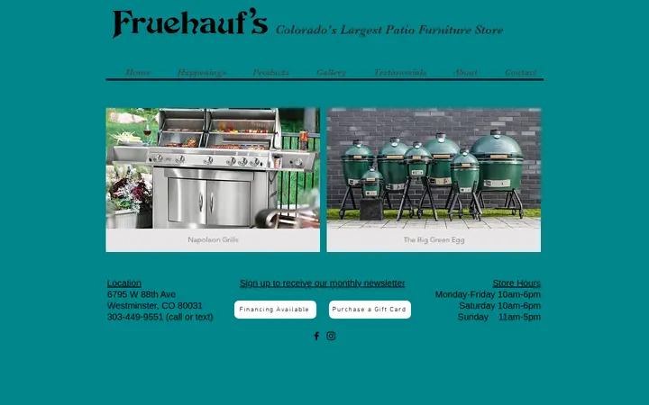 /grills — Fruehauf's