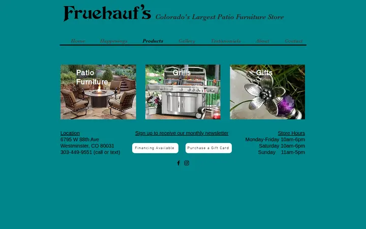 /products — Fruehauf's