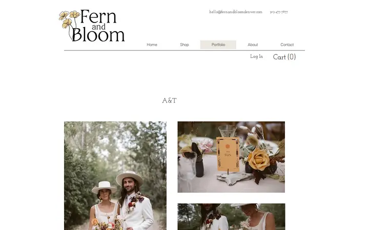 /portfolio — Fern and Bloom Denver