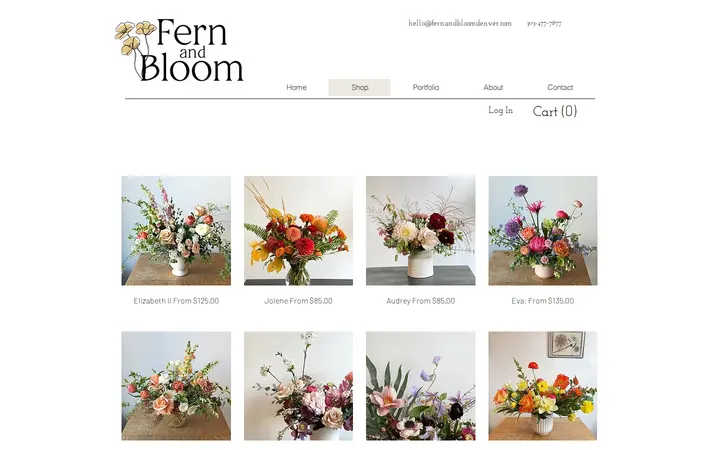 /shop — Fern and Bloom Denver