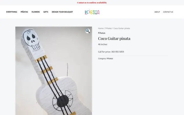 /product/coco-guitar-pinata — Piñateria La Fiesta