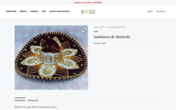 /product/sombrero-de-mariachi — Piñateria La Fiesta
