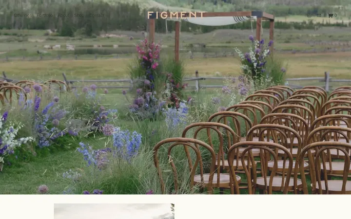 Website of Figment Floral