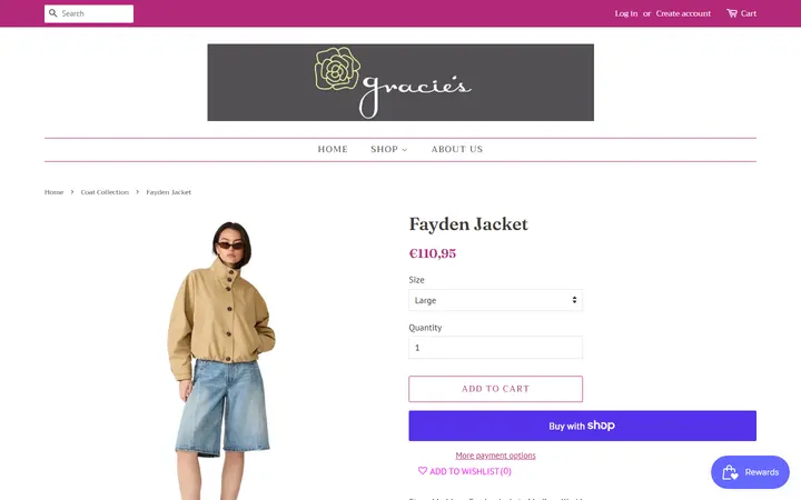 /collections/coat-collection/products/fayden-jacket — Gracie's Boutique