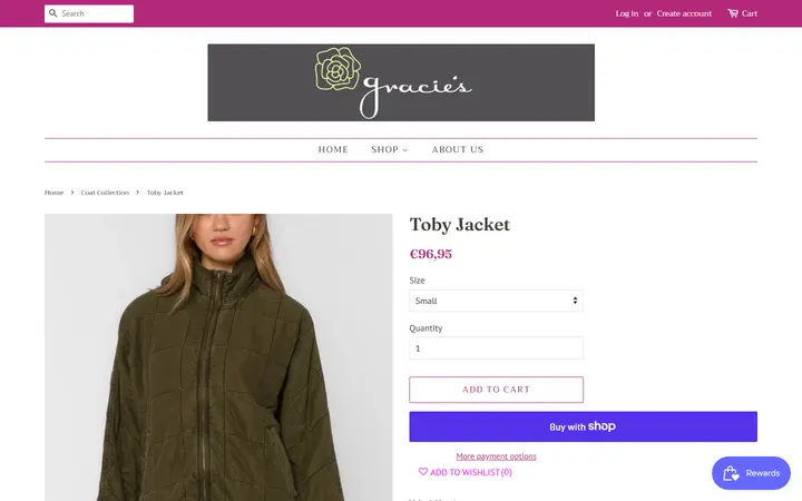 /collections/coat-collection/products/toby-jacket — Gracie's Boutique