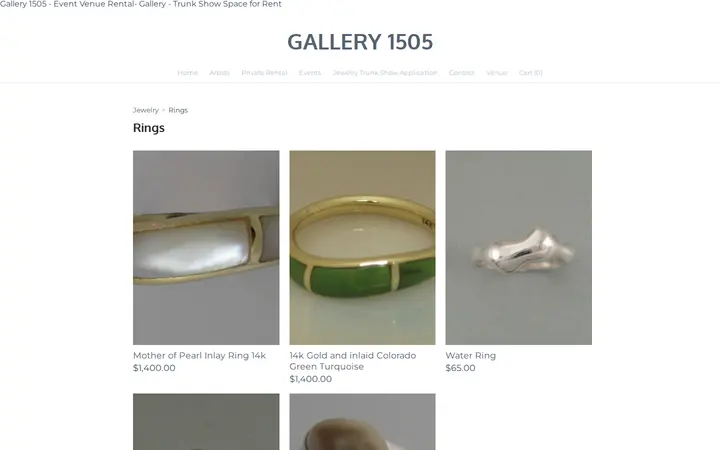 /store/c16/www.gallery1505.com/shop.html — Gallery 1505