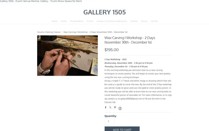 /store/p115/www.gallery1505.com/shop.html.html — Gallery 1505