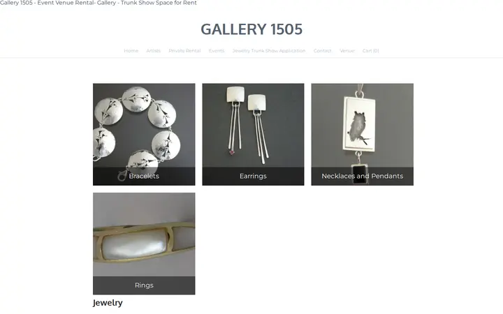 /store/c3/www.gallery1505.com/shop.html — Gallery 1505