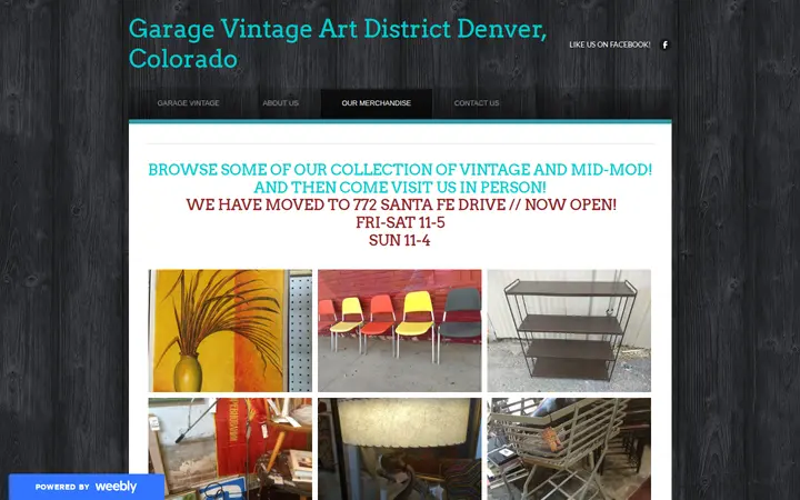 /our-merchandise.html — Garage Vintage